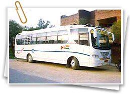 Large Luxury Coaches, Car Rentals Kashmir