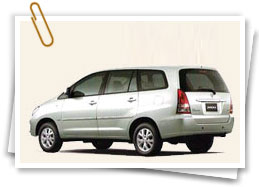 Toyota Innvoa, Car Rentals Kashmir 